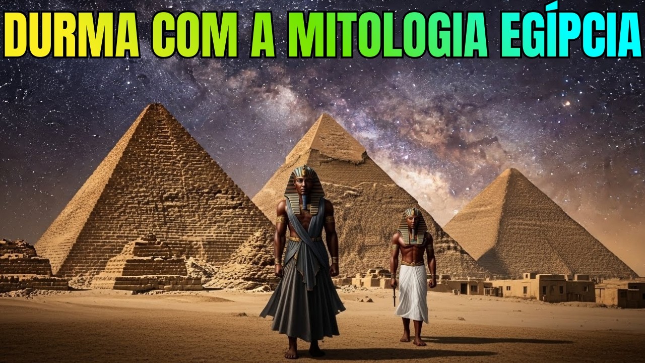 A HISTÓRIA COMPLETA da MITOLOGIA EGÍPCIA: ORDEM, CAOS e VIDA APÓS a MORTE - Documentário para dormir