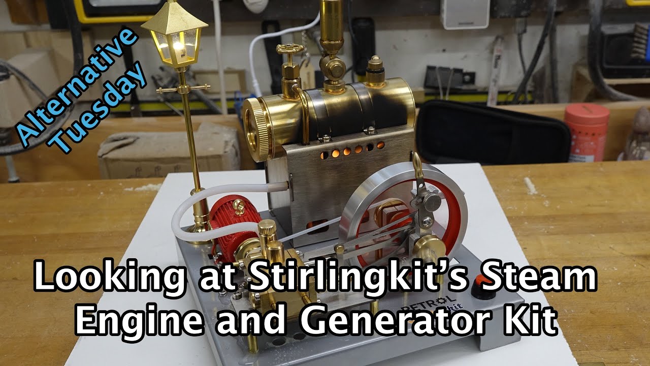 Looking at Stirlingkit's Steam Engine and Generator