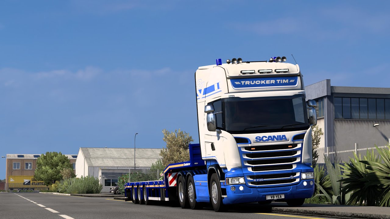 Euro Truck Simulator 2 | Ep2 | Heading 500 miles without a backload