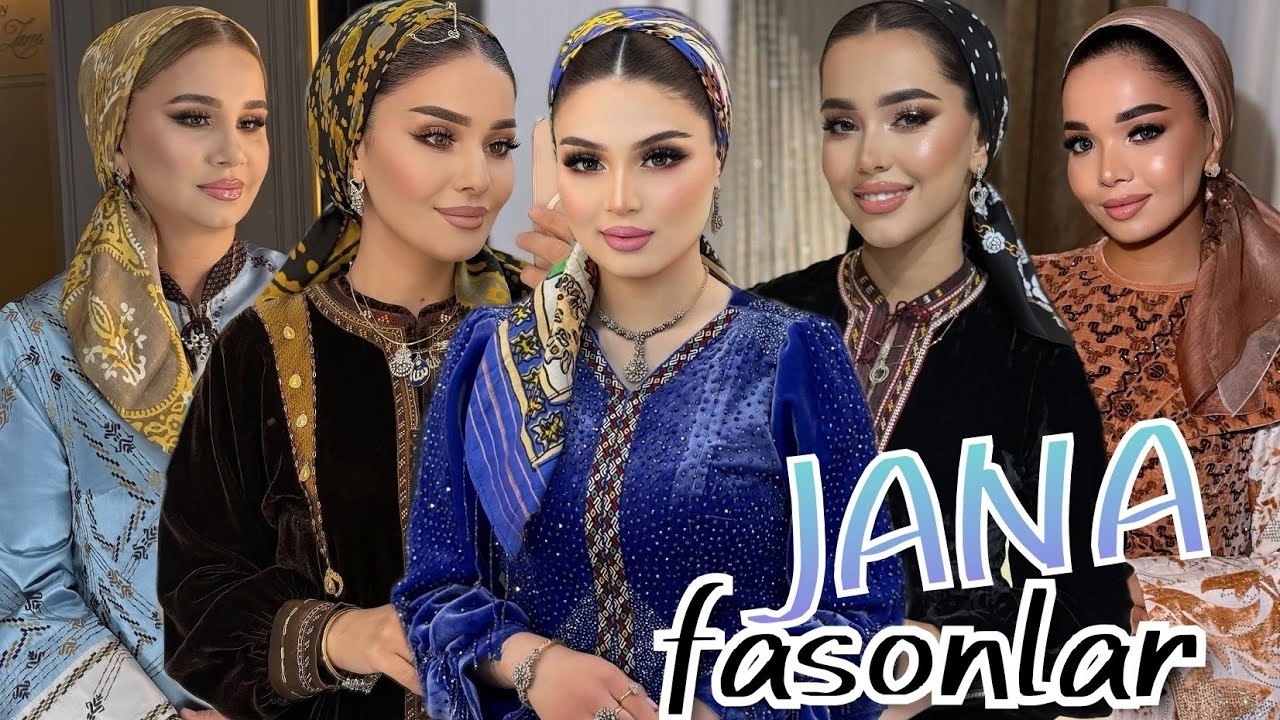 JANA fasonlar | Turkmen moda koynek fasonlar 2025