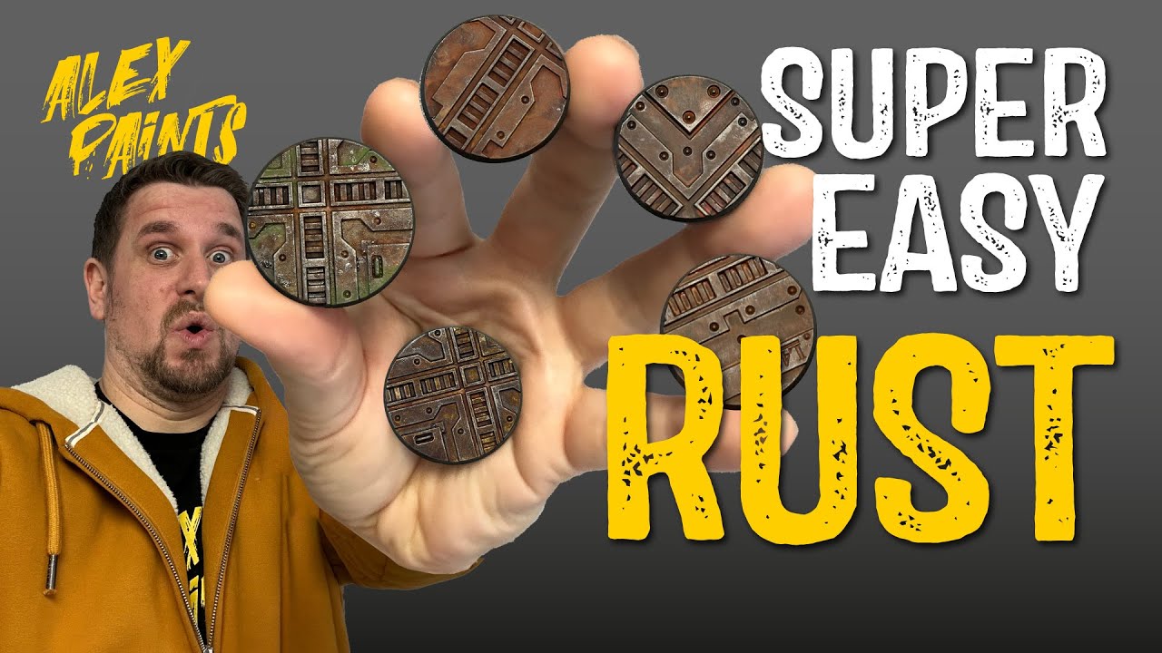 Painting Quick & Super Easy Rust Effects for Total Beginners!