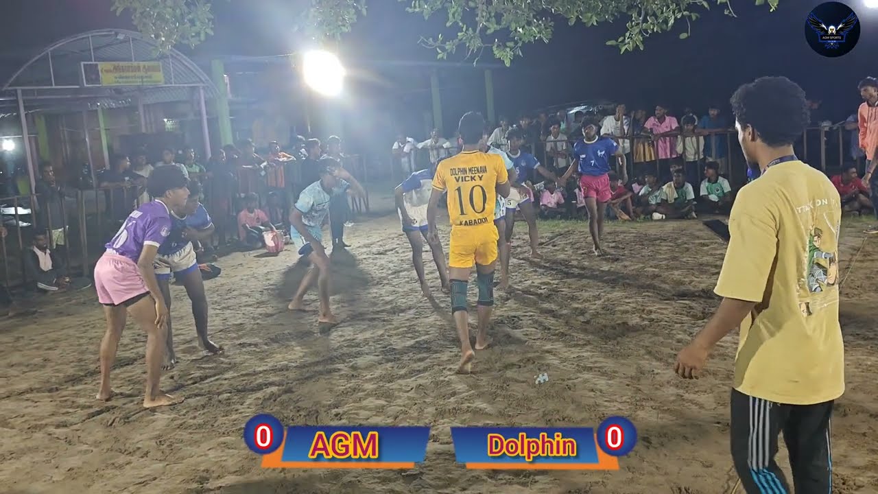 🔥AGM vimal brothers vs Dolphin meenava 🤼60kg match Sunnambukulam Kabaddi match #chennai#live#trl 