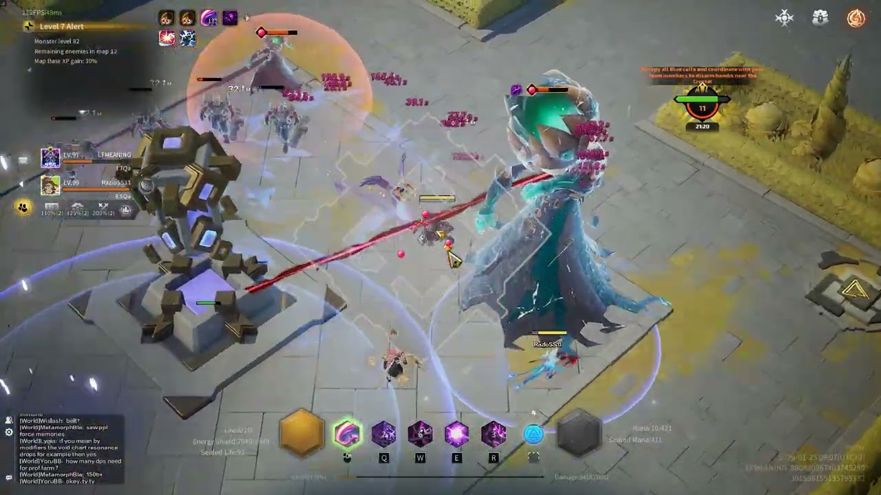 Torchlight Infinite SS11: 1st youga2 City Defense 7 full clear (10th eu)