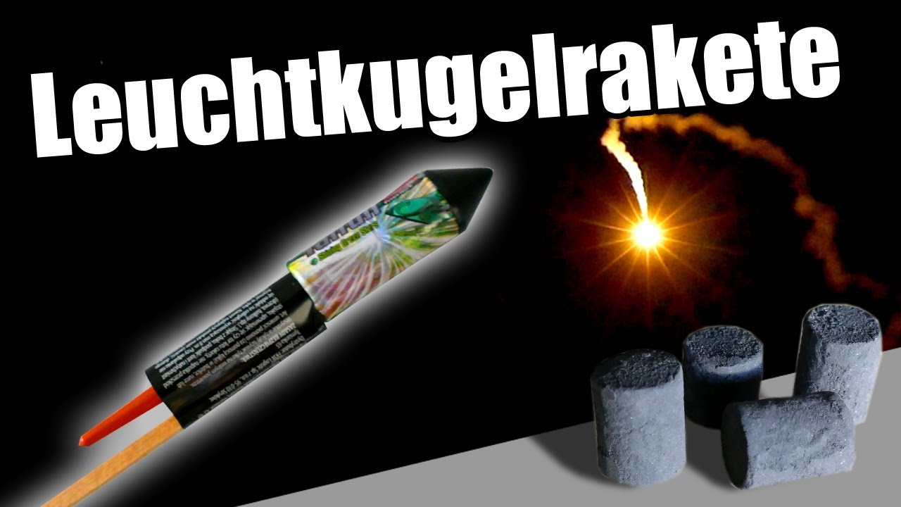 RICHTIGE Leuchtkugel RAKETE selber bauen [HD]