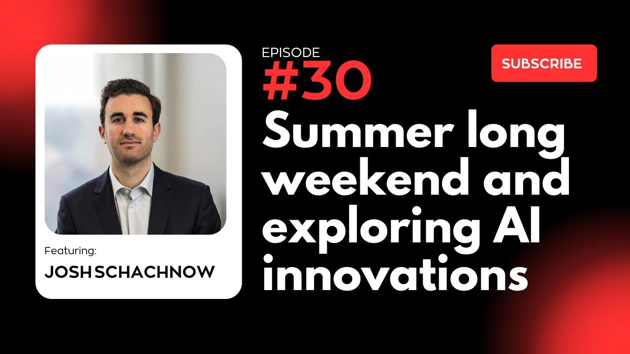 Summer long weekend and exploring AI innovations | Weekly Business Vlog #30