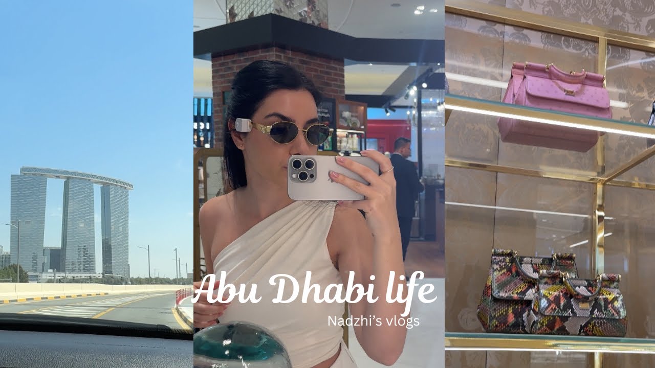 Abu Dhabi life vlogs | shopping | coffee date | soft girl life | days in my life