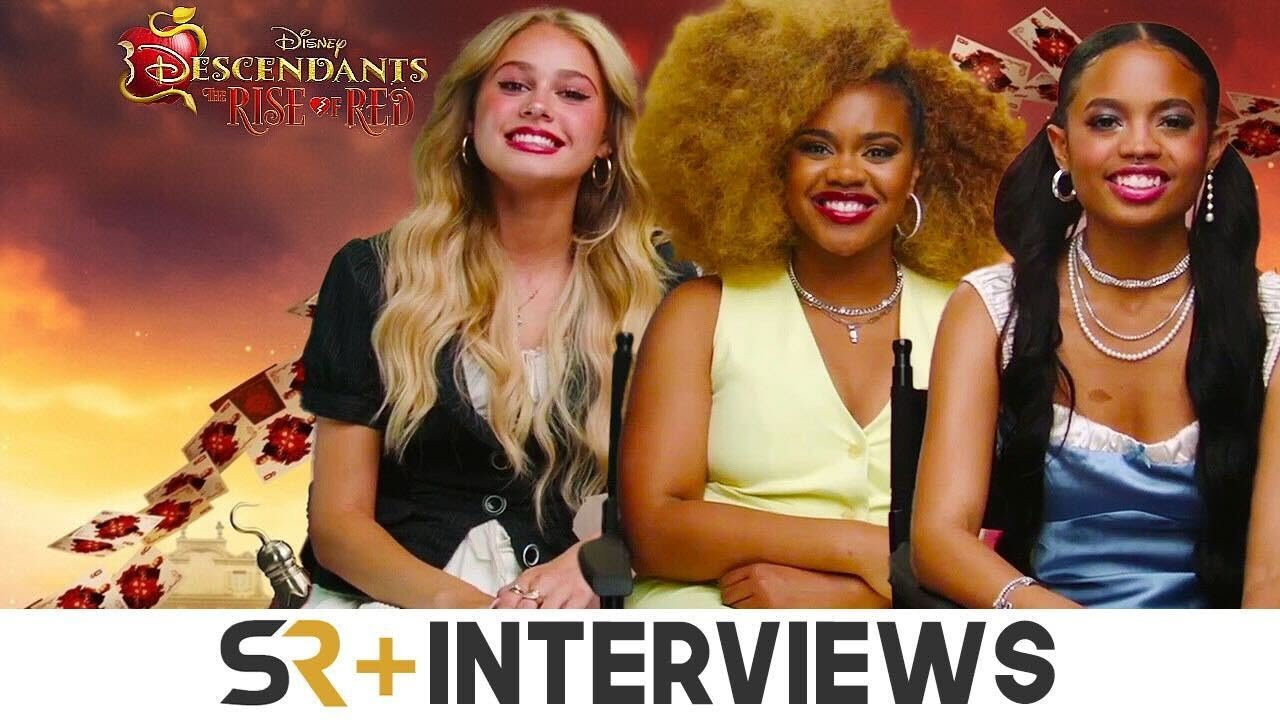 Descendants: The Rise of Red Stars Talk Villain Origin Stories & High School Musical Shoutouts