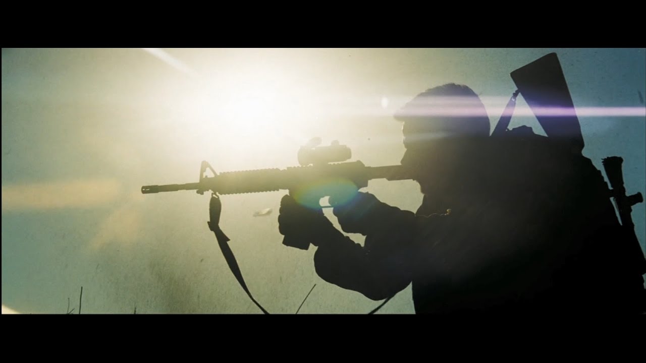ザ・シューター  戦闘シーン