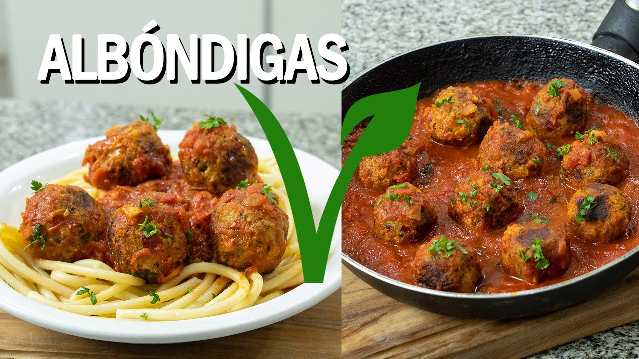 ALBÓNDIGAS VEGANAS🌱 (albóndigas de soja texturizada) | NO SE DESARMAN
