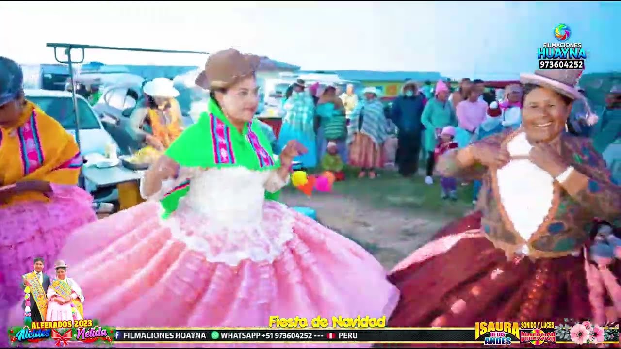 ISAURA DE LOS ANDES EN LA FIESTA DE NAVIDAD COMUNIDAD JILAMAICO 2023