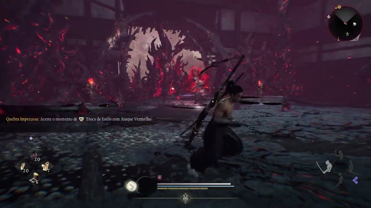 NIOH 3 DETONADO DO CAPITULO 11 DESTRUI VARIOS CHEFES MEDIOS SE LOCO SO MASSACRE KKKKKKK
