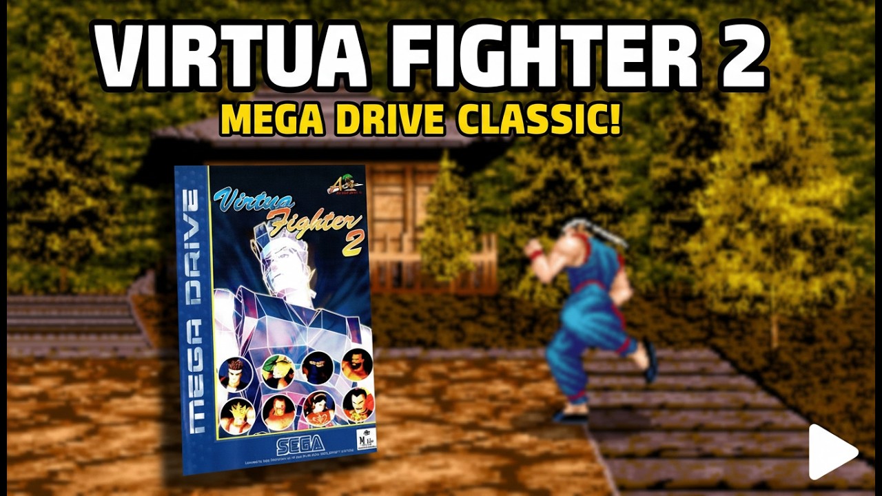 Невозможный порт Virtua Fighter 2 на Sega Mega Drive