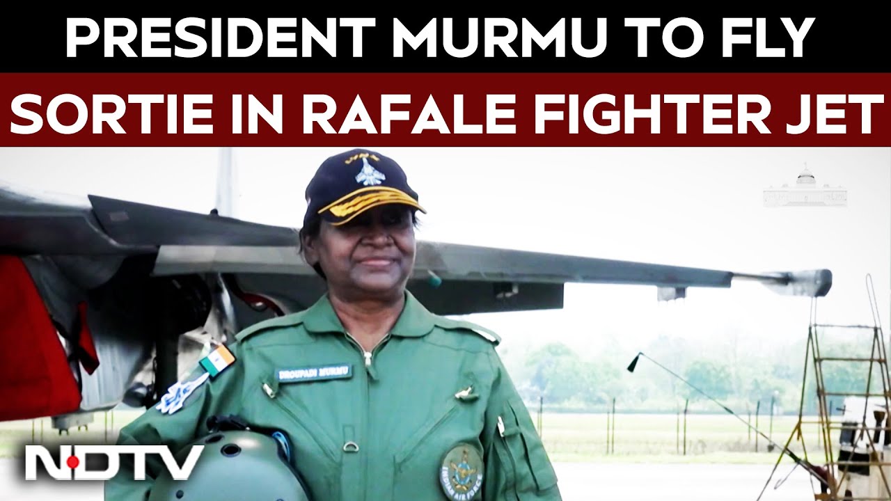 President Droupadi Murmu To Fly Sortie In Rafale Fighter Jet