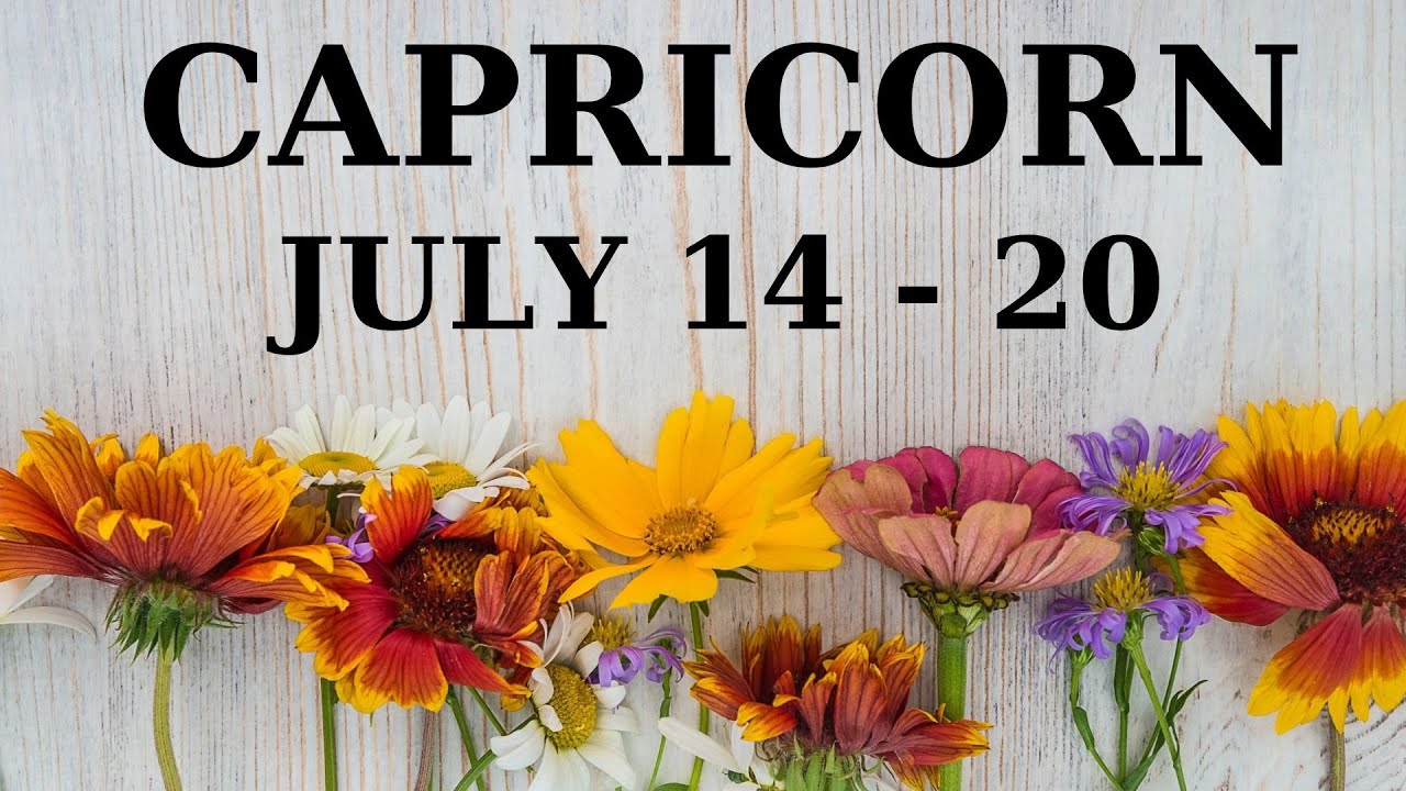 ♑ Capricorn | July 14–20 | 🌞 Let Go of the Past! A Breakthrough Awakening & Blessings Are Calling 🌈✨