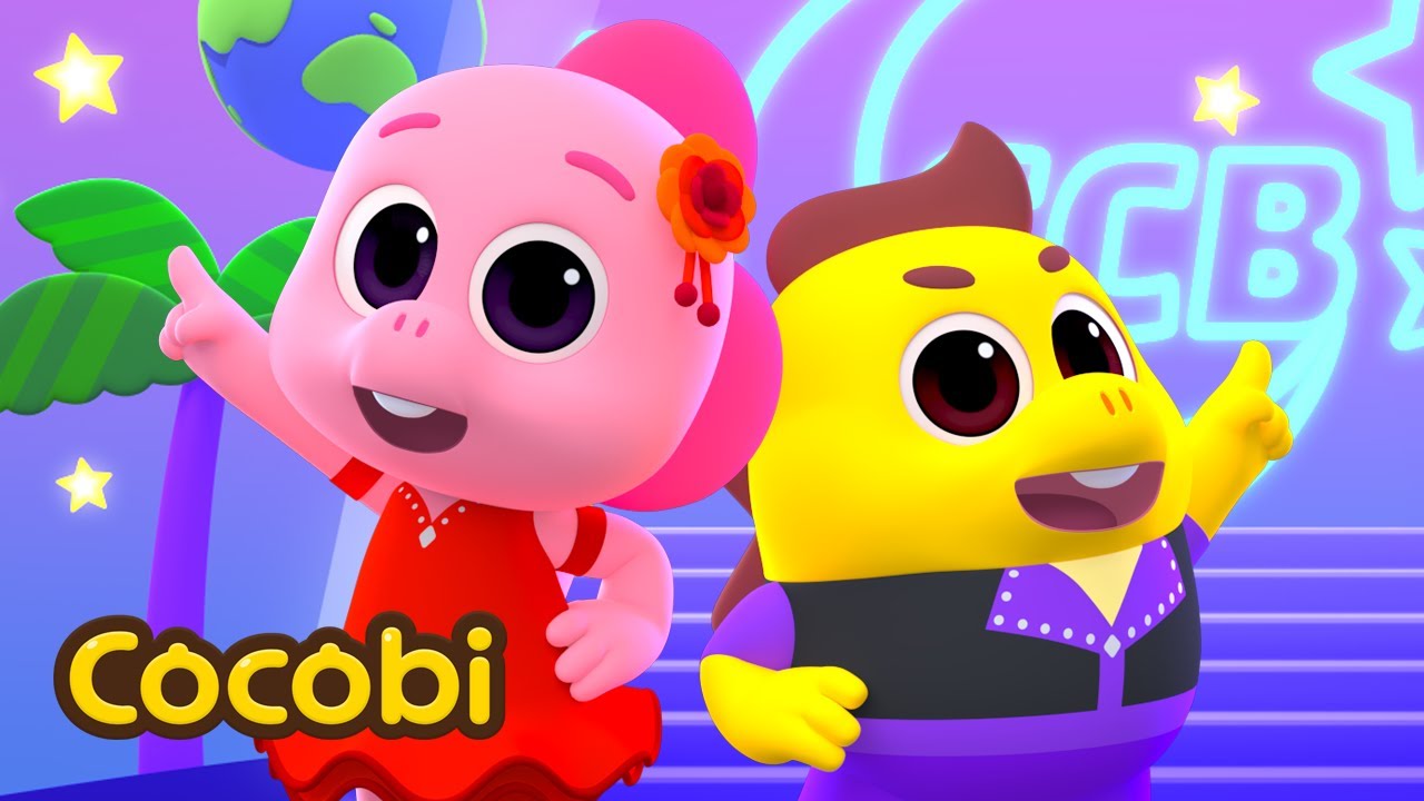 Terbang ke Bulan | Lagu Dance untuk Anak-Anak
