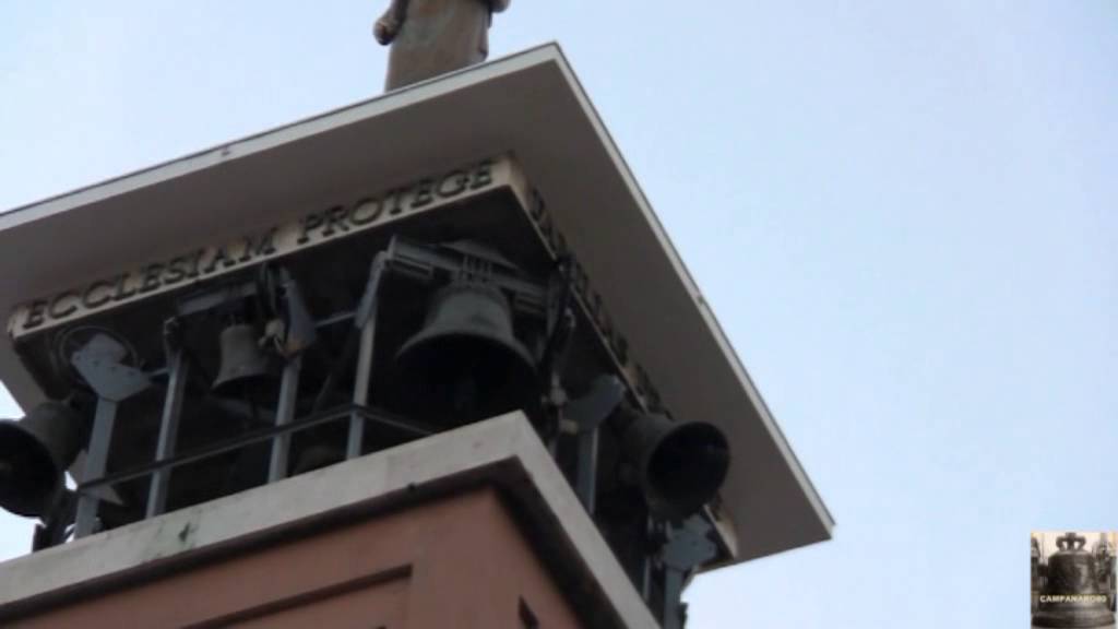ROMA: CAMPANE CHIESA SAN GIUSEPPE AL TRIONFALE FESTA DI S.LUIGI GUANELLA