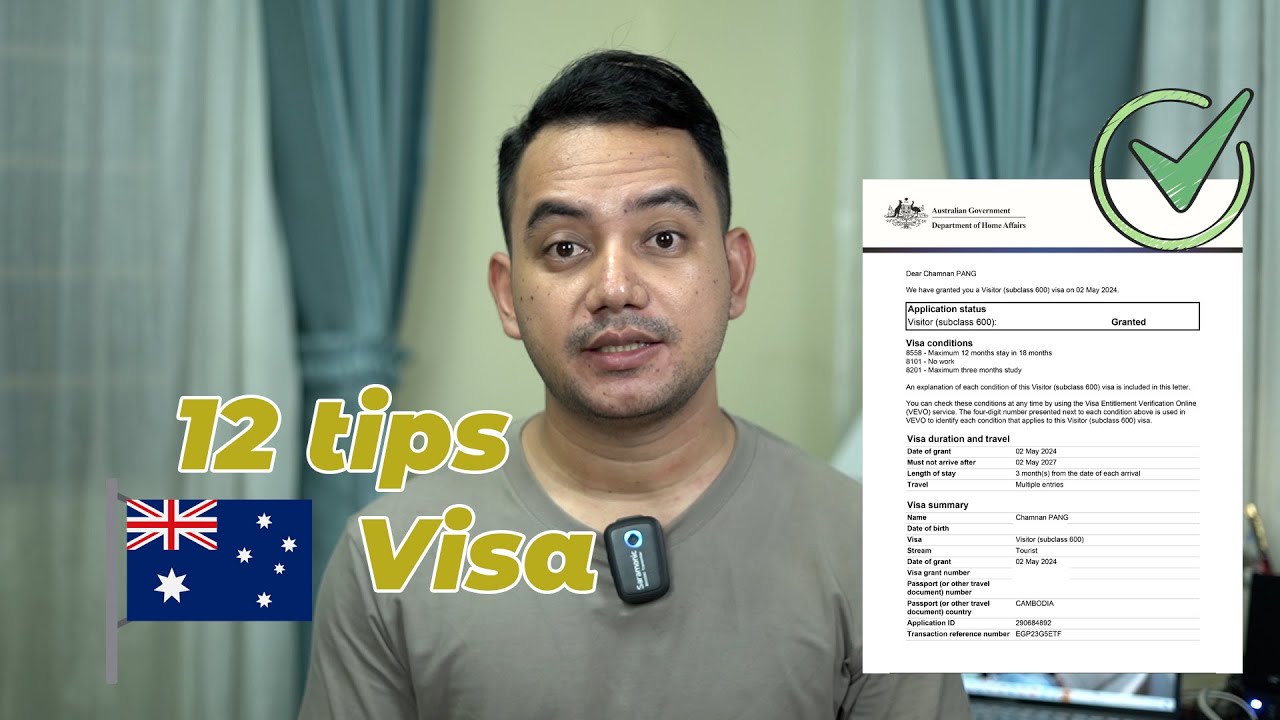 How to apply VISA Australia for Cambodian [Visitor Visa]