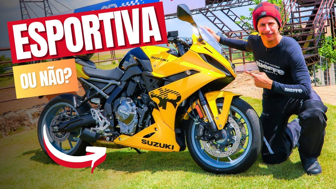 SUZUKI GSX 8R 2025 TESTE COM O LANÇAMENTO SUZUKI