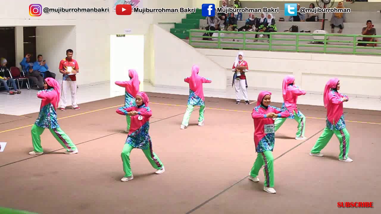 JUARA 1 SENAM SANTRI PUTRI | DKI JAKARTA | POSPENAS VIII 2019 | BANDUNG JAWA BARAT