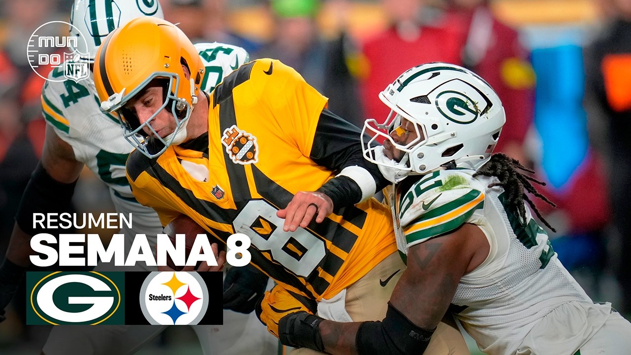 Green Bay Packers vs. Pittsburgh Steelers | Resumen NFL en español - Semana 8 | NFL Highlights 2025