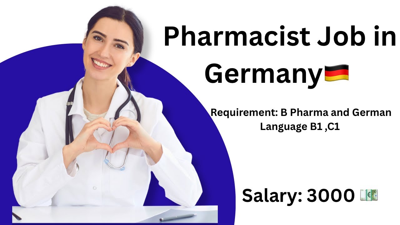 How to get pharmacist job in Germany🇩🇪….B pharma Job in Germany…..🇩🇪 