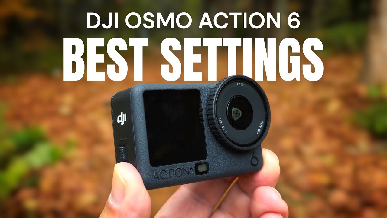Лучшие настройки DJI Osmo Action 6