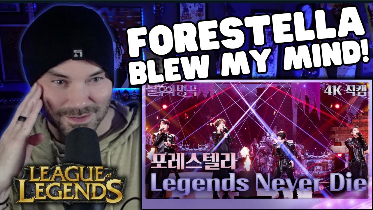Metal Vocalist First Time Reaction - Forestella 포레스텔라 - Legends Never Die  Immortal Songs 2