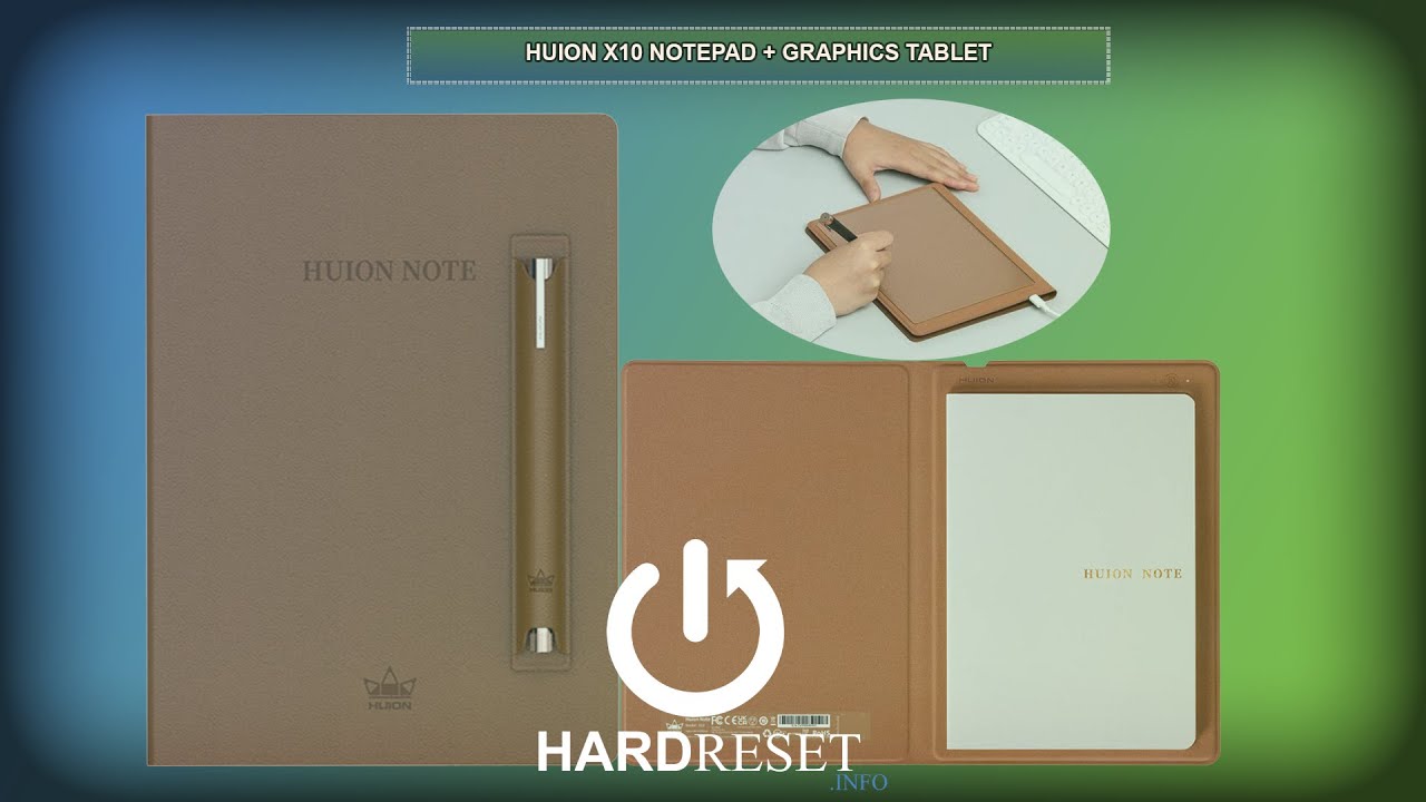 HUION Note X10 Smart Notebook - Unboxing - Setup - Connect to Phone & Computer