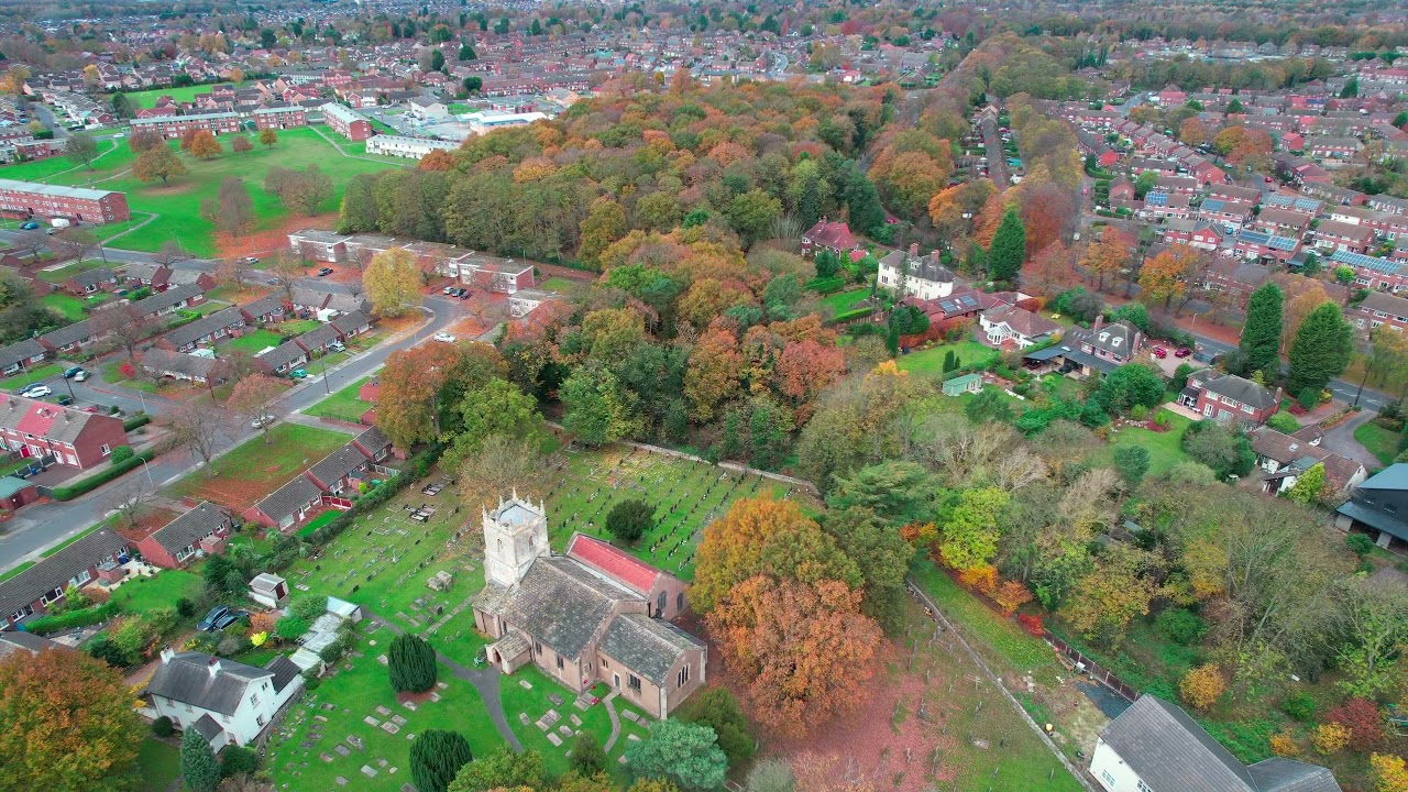 Test flight above Cantley Doncaster after repair (no music)