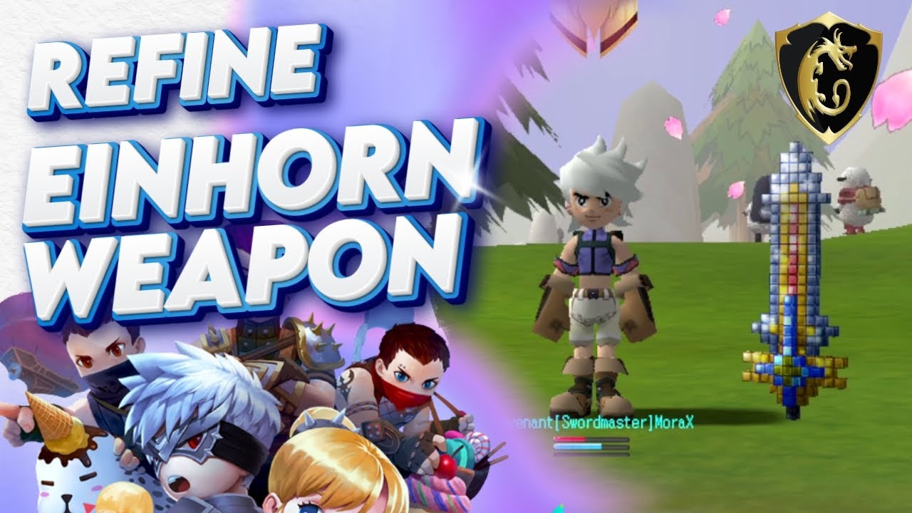 SEAL ONLINE GLADIUS | ABIS BERAPA REFINE EINHORN WEAPON ?? | EINHORN SWORDMASTER