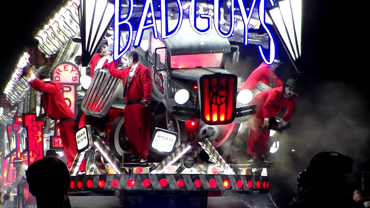 Bridgwater Carnival 2019 Marketeers CC Bad Guys