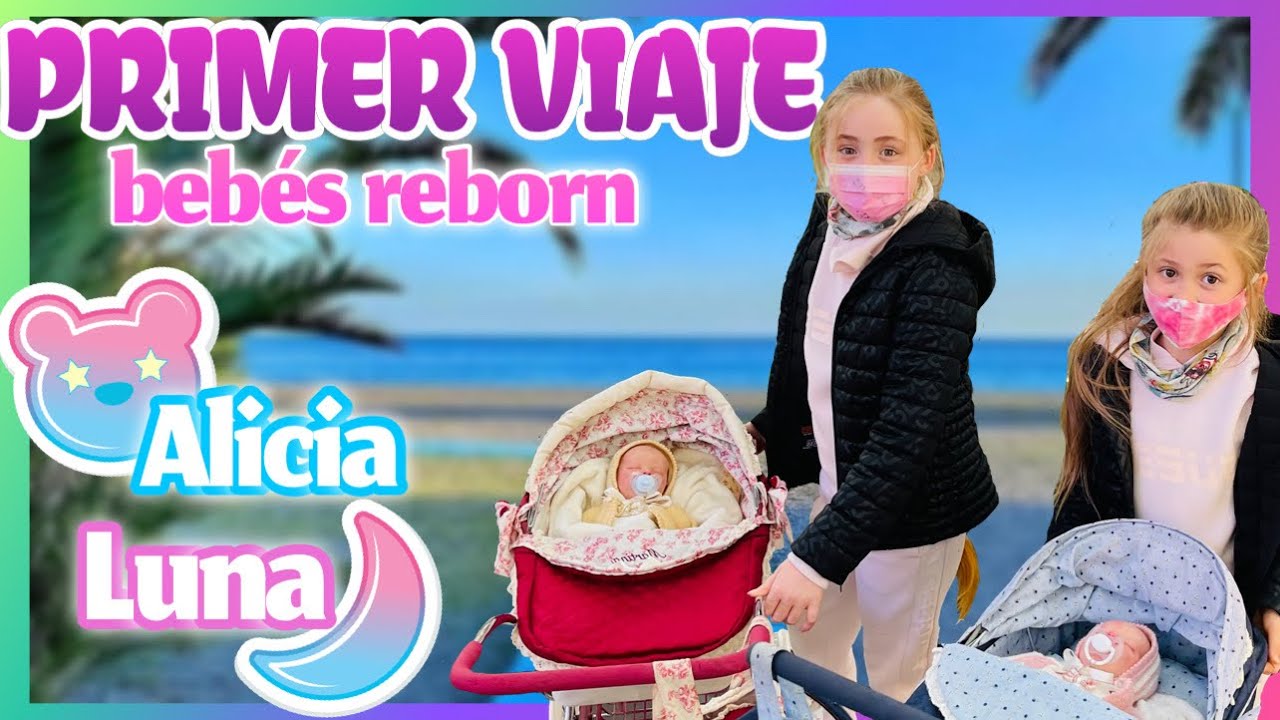 DE VIAJE CON nuestras BEBES REBORN 🍼 Familia Panda