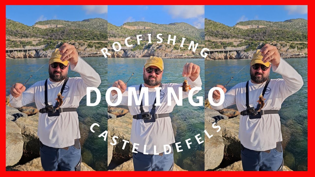 COMO ES EL ROCKFISHING UN  DOMINGO EN CASTELLDEFELS . BARCELONA