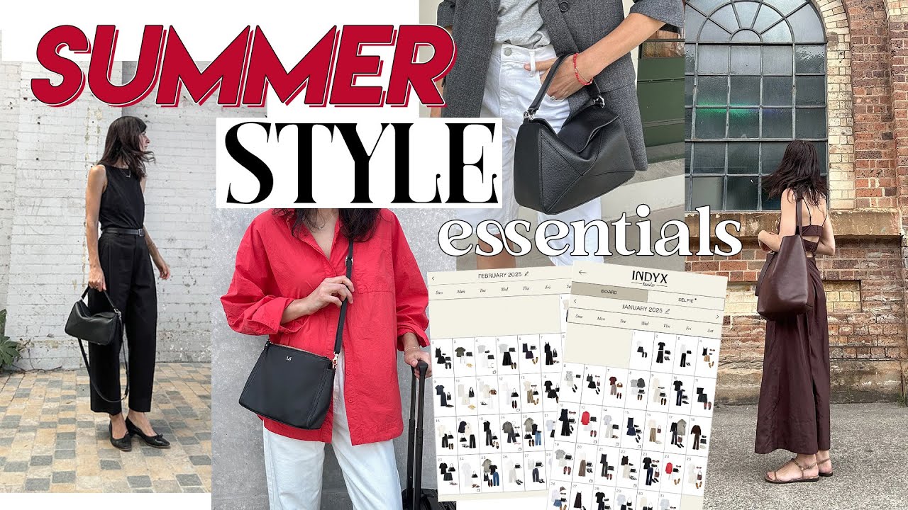 My Summer MOST WORN Wardrobe Essentials (ft. Linjer Jewellery)