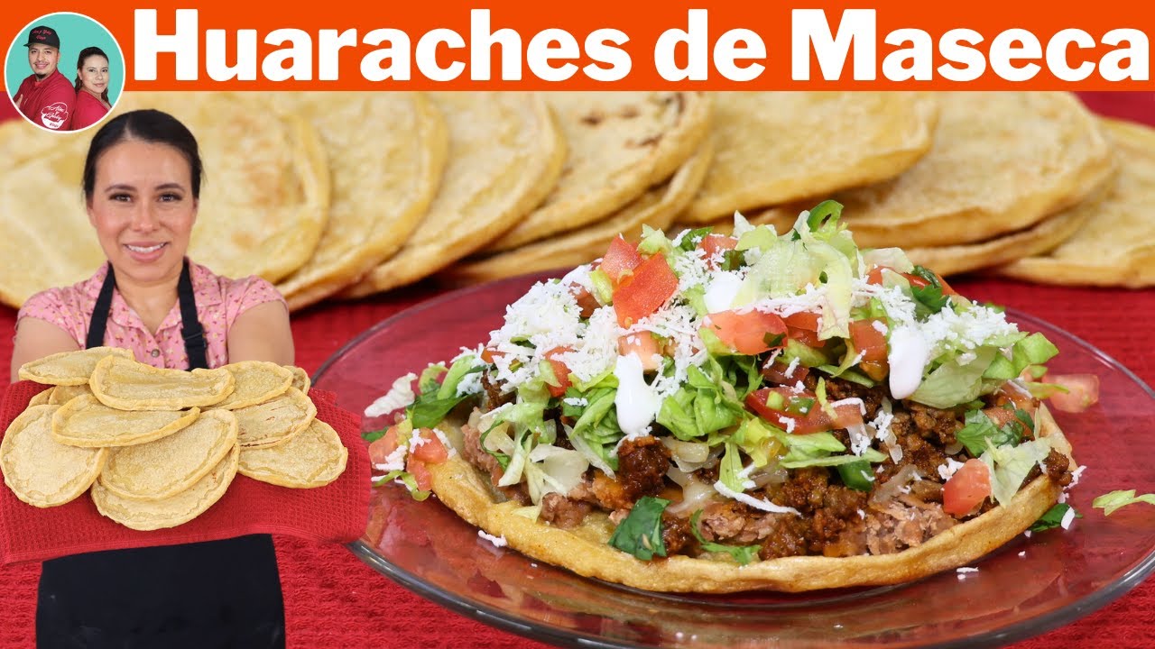 ¡Prepara unos deliciosos HUARACHES conmigo hoy! de Carne Molida con CHORIZO |