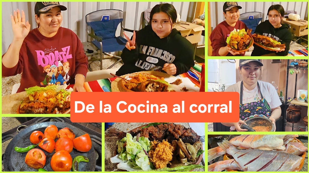 Trabajo duro 💪 Del sarten al corral //día intenso en el Rancho 
