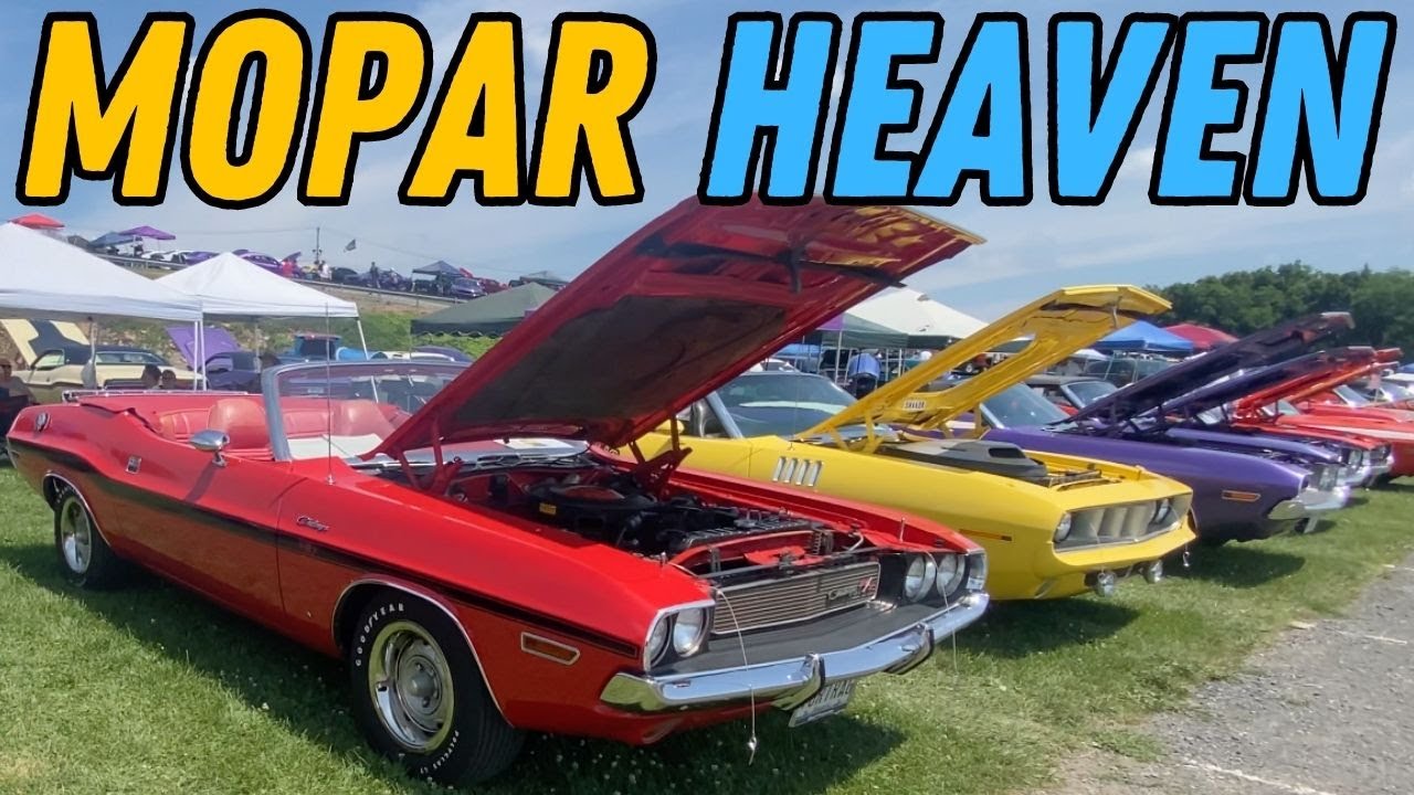 Mopar Car Show! Chrysler Classic and Muscle Cars at the Chrysler Nationals 2023