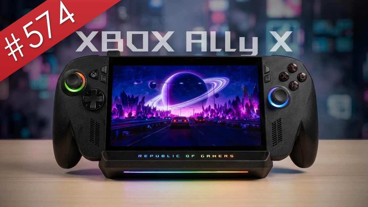 【阿哲】當今電腦太貴了，於是我試著換成了這台... - ROG XBOX Ally X 開箱體驗 [#574]