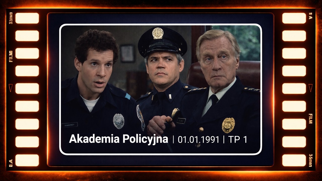 1991.01.01 • TP 1 • 20:05 ▸ Akademia Policyjna - film fab. prod. USA (1984) | fragment