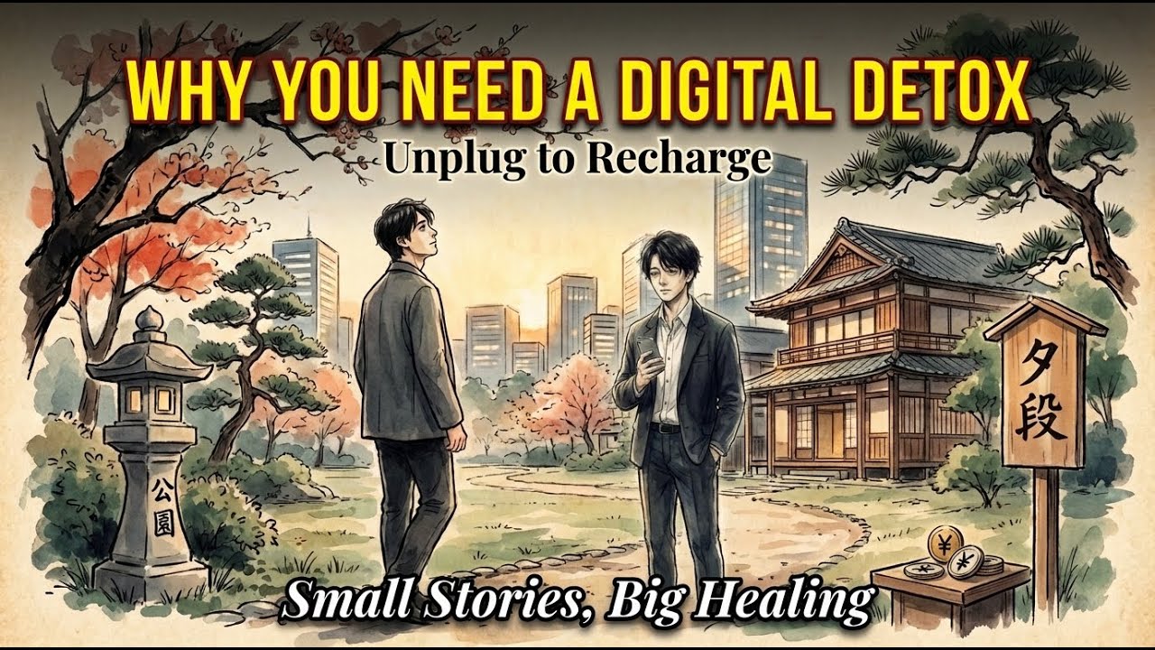 Unplug to Recharge - A Story About Digital Detox | Small Stories, Big Healing