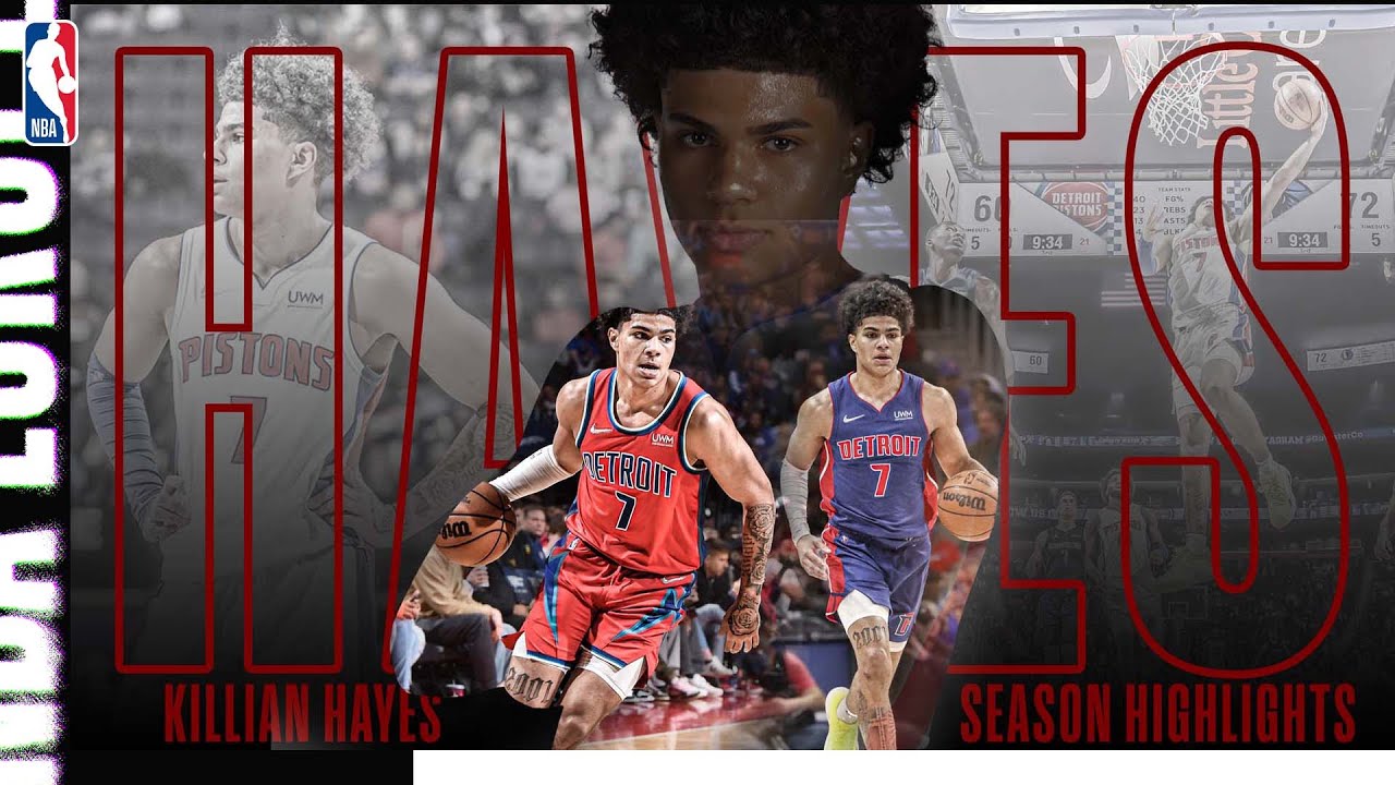 🔥 Killian Hayes ULTIMATE SEASON HIGHLIGHTS from 21-22 campaign with DETROIT PISTONS! 👏