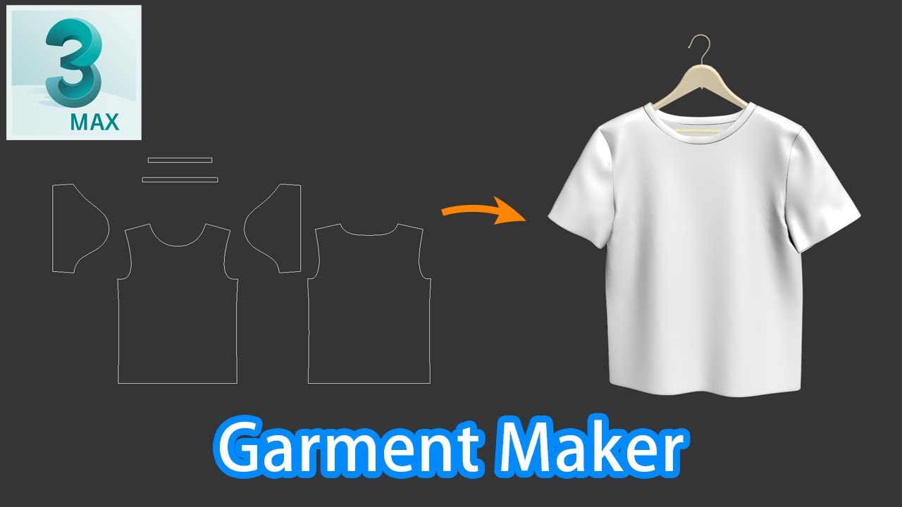 3ds Max：服飾メーカー モディファイヤ