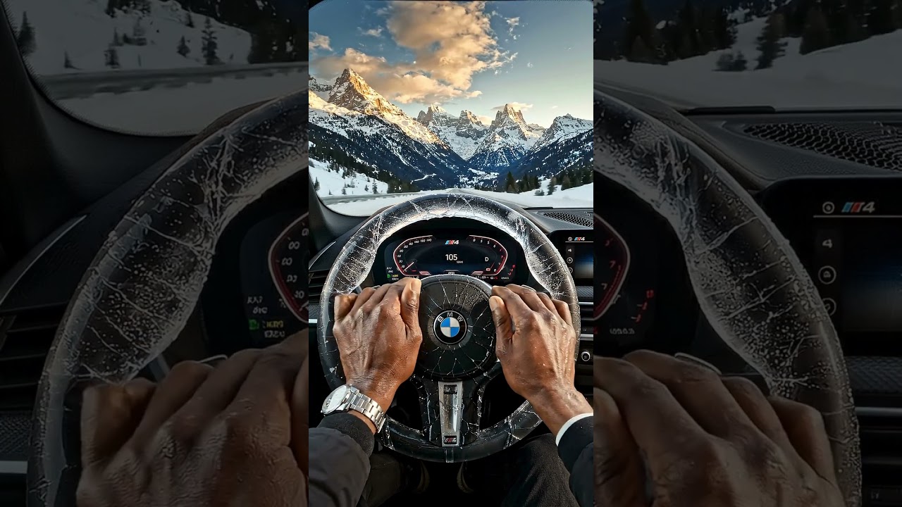 BMW Ice Wheel - ASMR POV