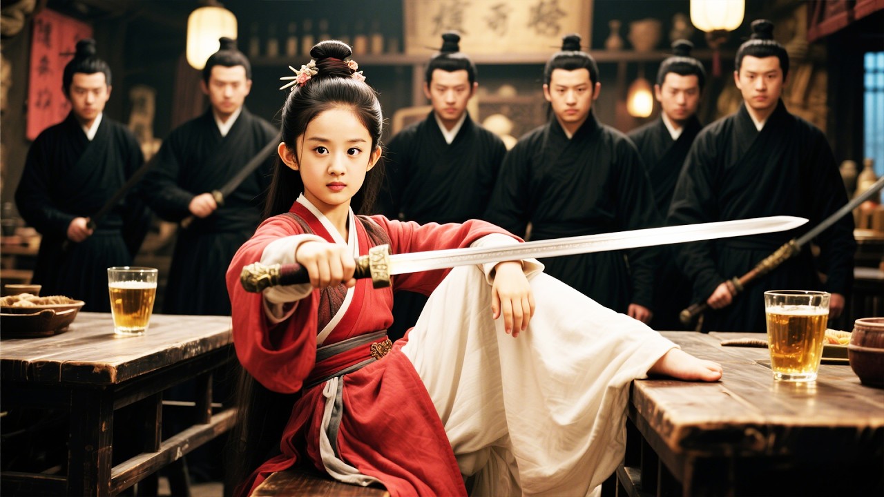 【Movie】眾人都沒把這柔弱女孩放在眼裏，直到她出劍那刻，驚豔天下！💕#中国电视剧 #爱情