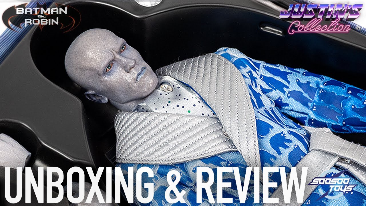 Batman & Robin Mr. Freeze 1/6 Scale Figure SooSoo Toys Unboxing & Review