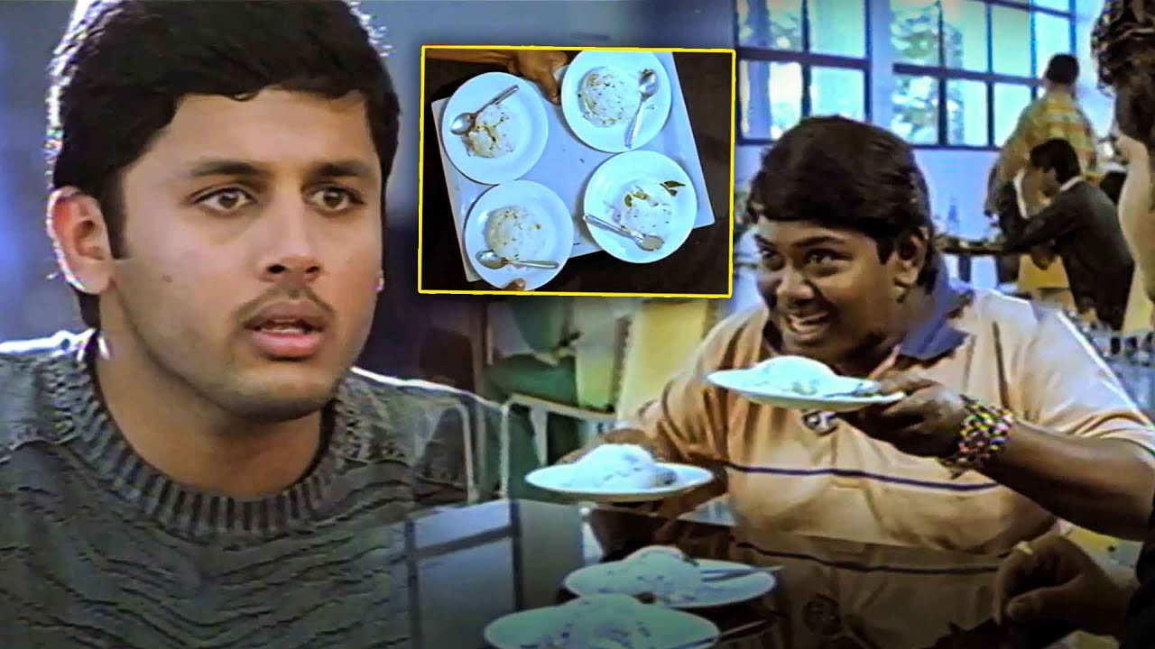 Nithiin & Suman Setty Telugu Ultimate Food Comedy Scene || Telugu Movies || Kotha Cinema