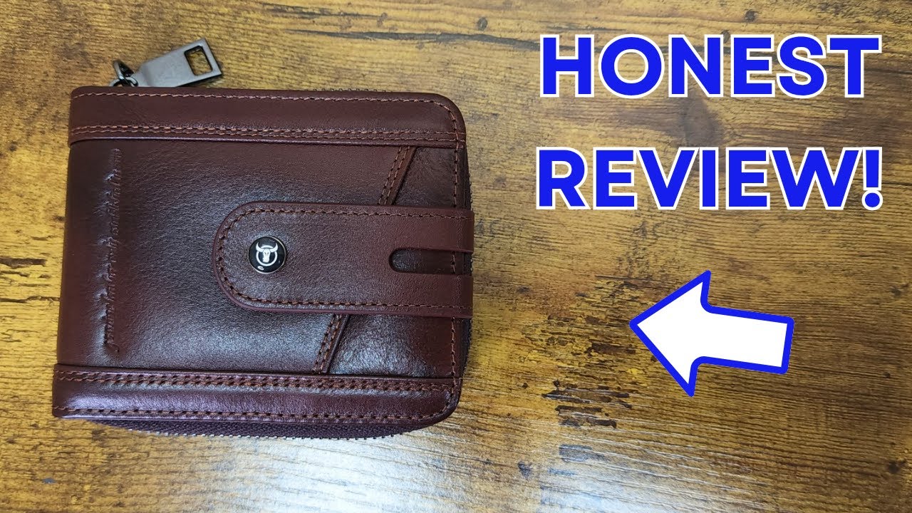 BULLCAPTAIN T23 Wallet Review &ndash; Zippered, RFID-Safe, Large Capacity #leatherwallets #rfidwallet
