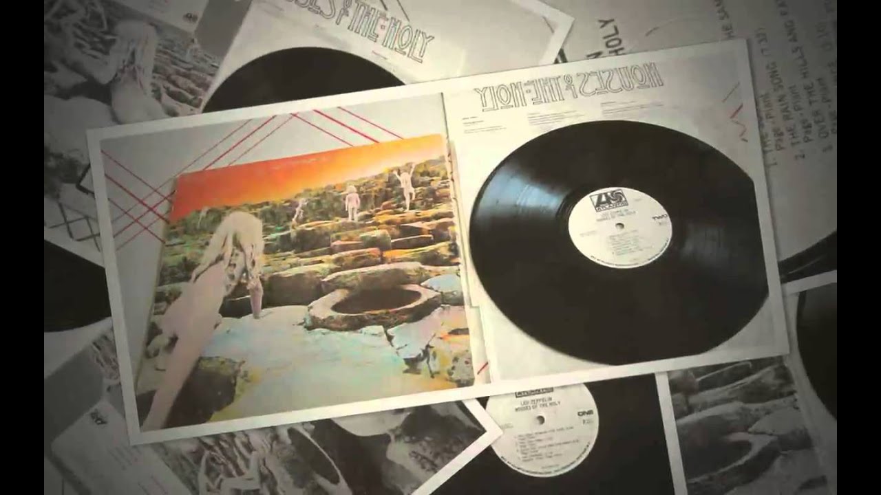 Led Zeppelin Houses of the Holy MONO Promo LP Side One