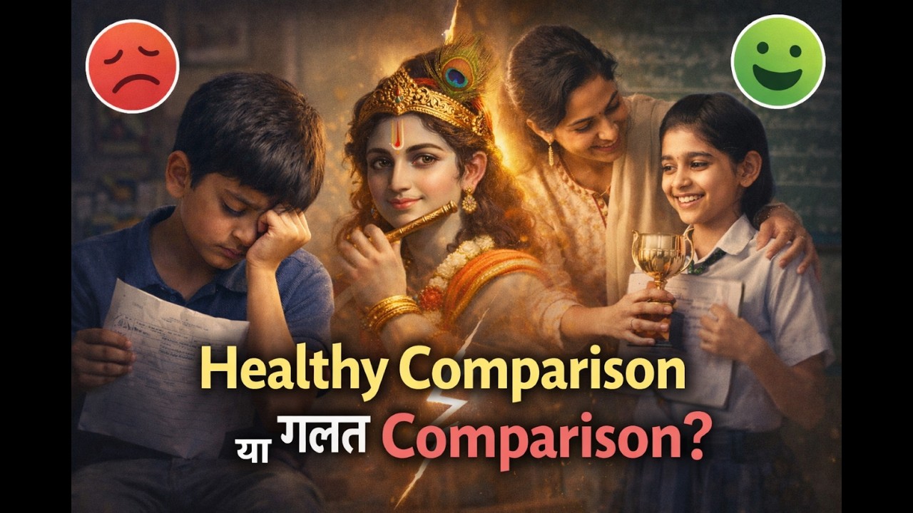तुलना: Healthy Comparison या गलत Comparison? — गीता से सीधा संदेश