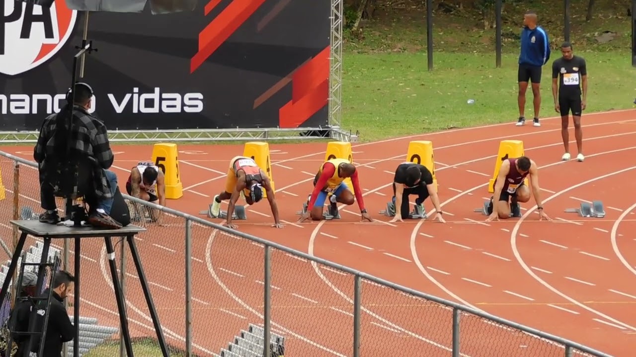 100m masculino cat 35 anos Master Pta 2022